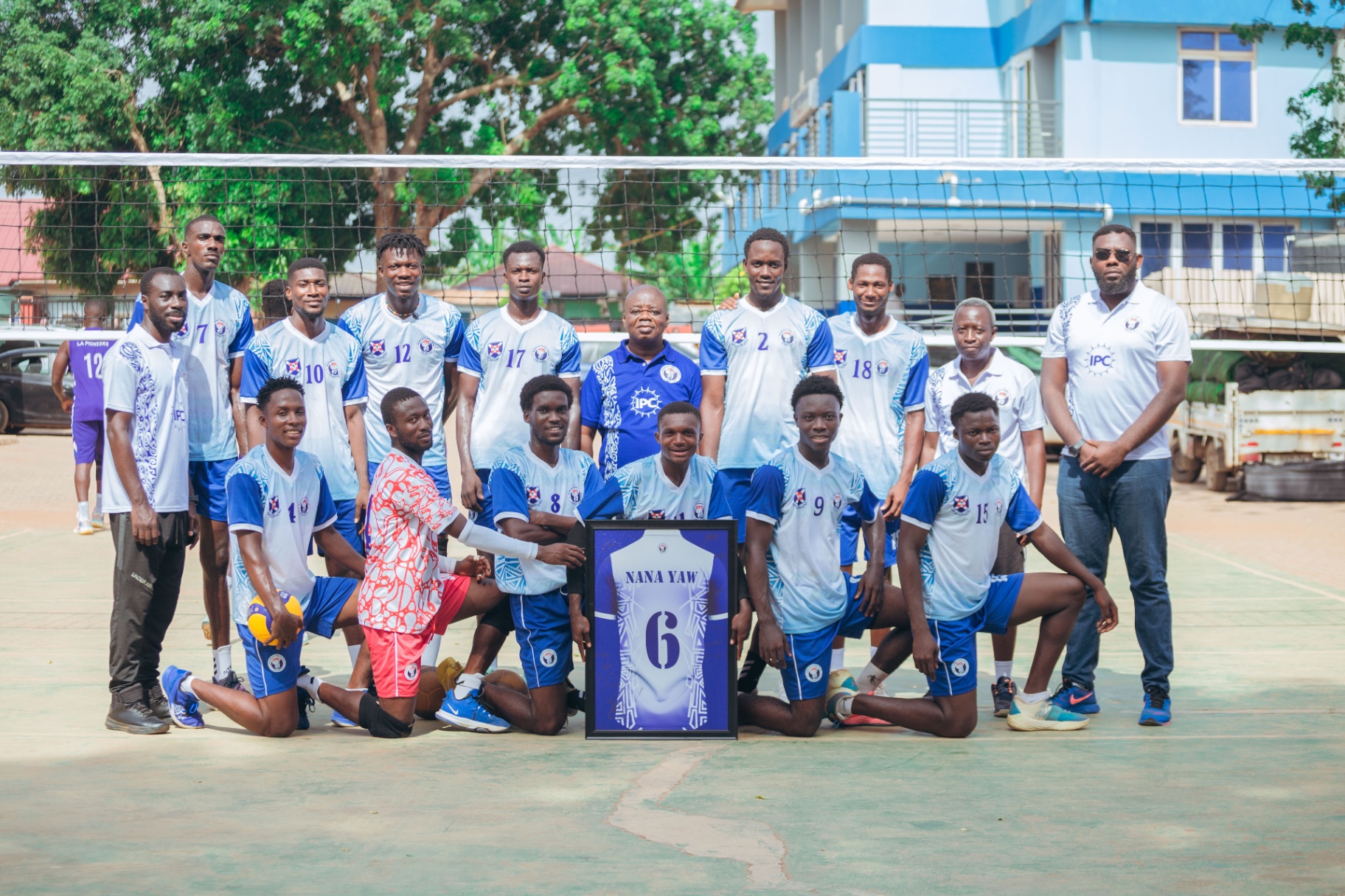 IPC Volleyball Club team photograph